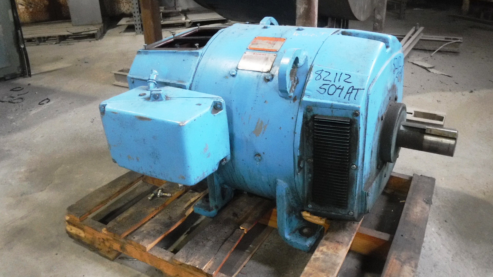 General Electric 50 HP 500/2000 RPM 504AT DC Motors 82112